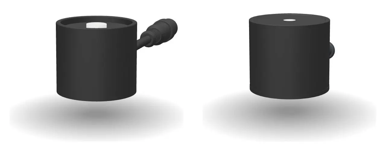Interaktives 3D-Modell im Opsytec-Produktviewer: Radiometer-Sensoren.